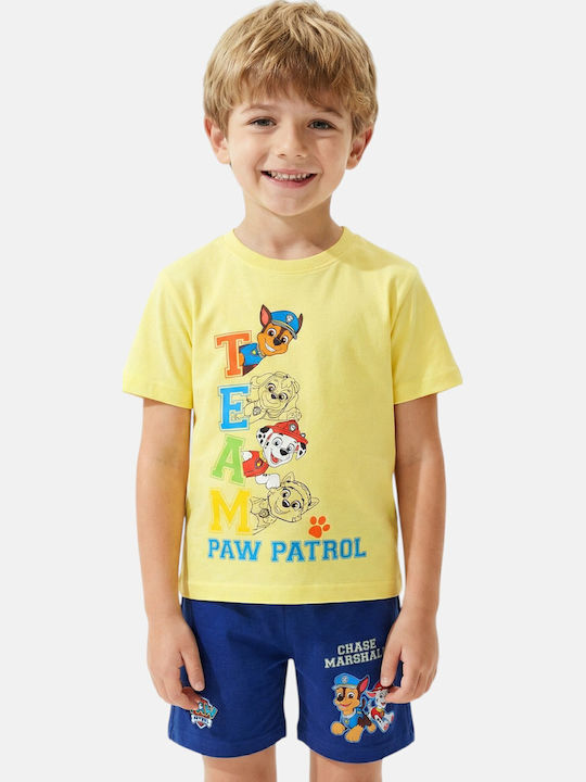 Disney Kids Set With Yellow Shorts 2 Pieces