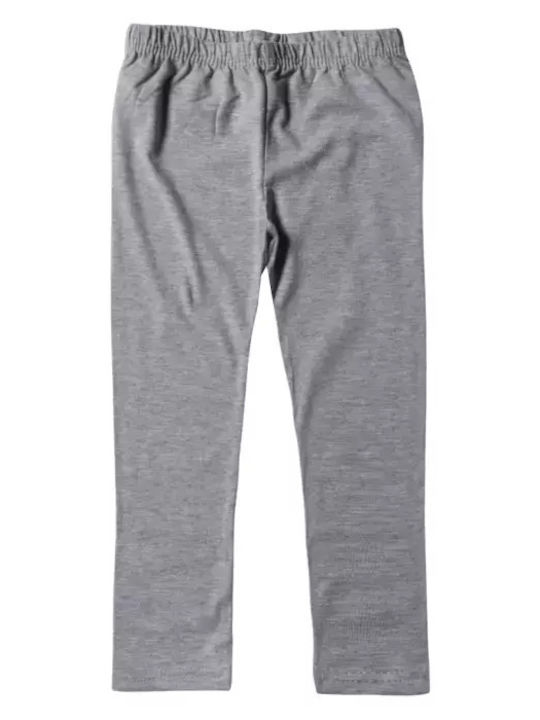 Kinderleggings Lang Grau