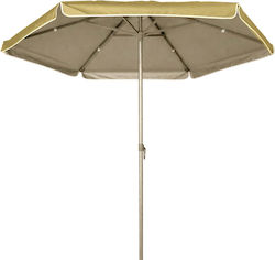Lianos Faltbarer Strandsonnenschirm aus Aluminium Durchmesser 2,2 m Lianos Faltbarer Strandsonnenschirm aus Aluminium Durchmesser 2,2 m