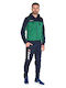Set Trening Cu Elastic Albastru Marin/Verde