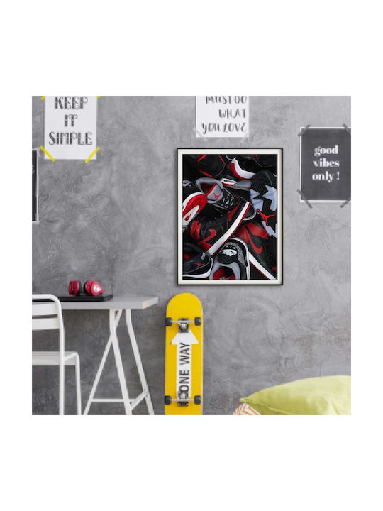 Poster Jordan Sneakers Kds012a 40cm X 50cm Κορν...