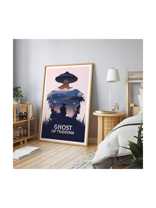 Gaming Poster Ghost Tsushima Art Style Edition ...