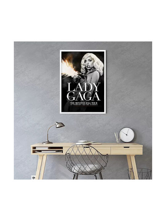 Music Poster Lady Gaga Ms063 40cm X 50cm Frame ...