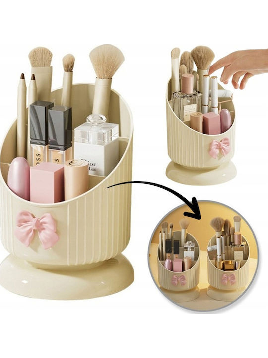 ecarla Kosmetik Organizer mit Trennzeichen Rosa 15,8x11cm