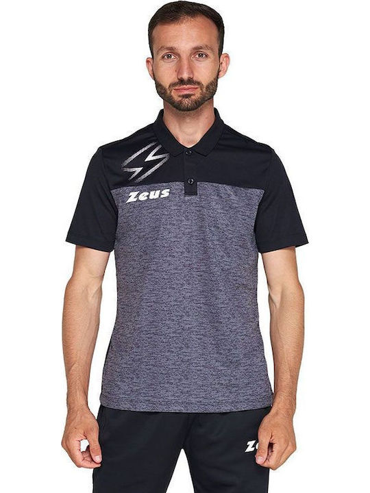Polo Αθλητική Μπλούζα Κοντομάνικη Black