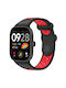 Λουράκι Σιλικόνης Redmi Watch 6 5 4 Smart Band 9 Pro/8 Pro Black Red Oem