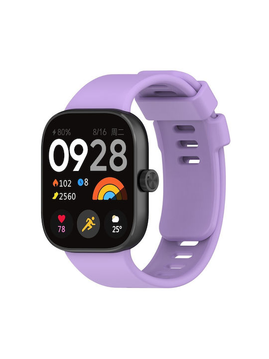 Λουράκι Σιλικόνης Redmi Watch 6 5 4 Smart Band 9 Pro/8 Pro Purple Oem