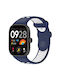 Λουράκι Σιλικόνης Redmi Watch 6 5 4 Smart Band 9 Pro/8 Pro Blue White Oem
