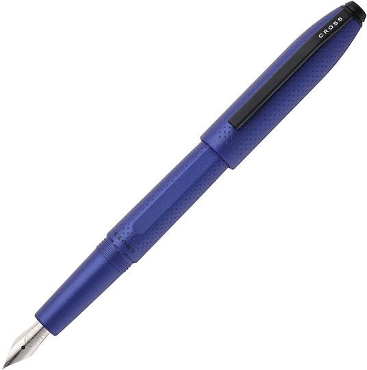 Cross Füllfederhalter Mittel Blau mit Schwarz Tintenfarbe