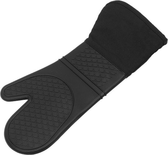 Raki Oven Mitt Made of Black Silicone