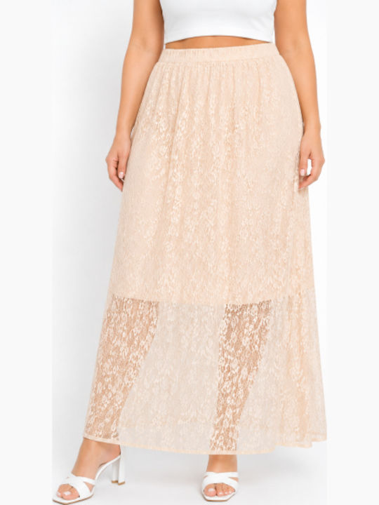 Maxi Skirt Beige SH-17594-26SK-Beige