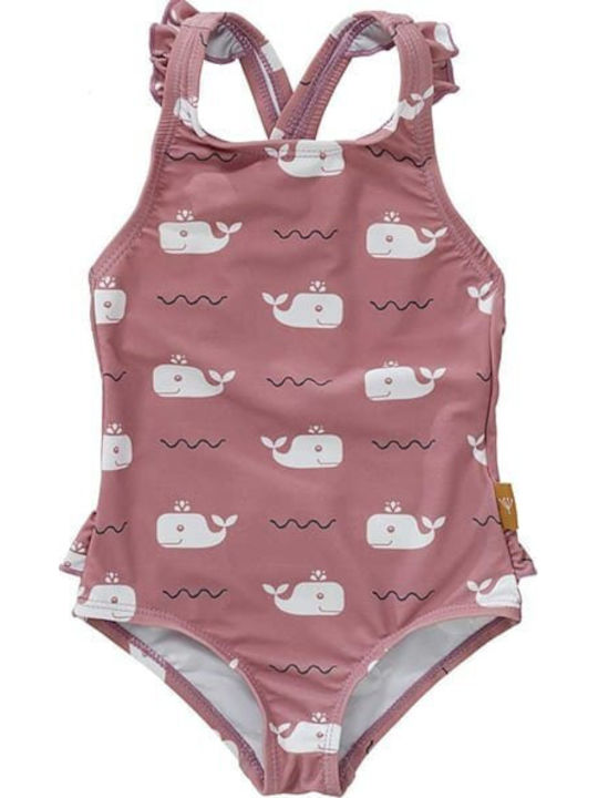 Fresk Kids One-Piece Swimsuit Ash Rose
