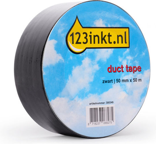 General Use Tape 123inkt Black 50mm X 50m