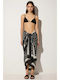 Sea You Soon Women's Shawl Black