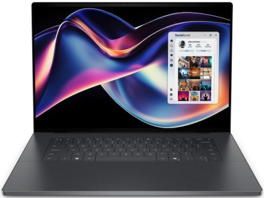 Dell XPS 16 16" OLED Touchscreen 120Hz (Ultra 7-358H/32GB/1TB SSD/W11 Pro) (US Keyboard)