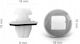 1x Seitenstreifen-Klammern Clips Suzuki Grand Vitara