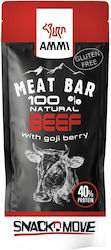 Ammi Jerky Бар С Говеждо Месо И Годжи Бери 40гр Ammi Jerky Бар С Говеждо Месо И Годжи Бери 40гр