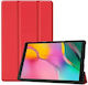 Book Case – Silicone Flip Cover Redmi Pad Pro Poco Pad 12.1” – Red