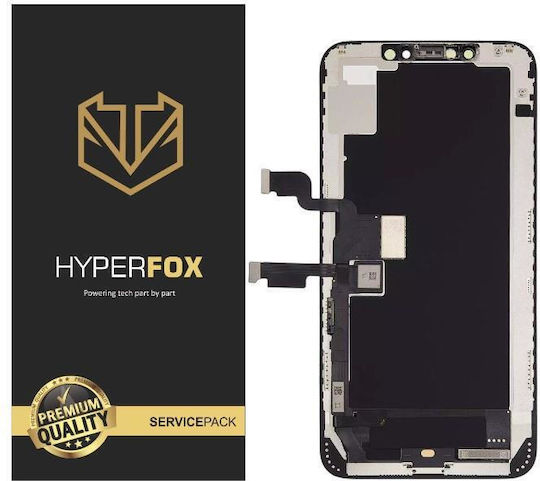 Apple Iphone Xs Max Hyperfox LCD Incell Сензорен Черен 1 Година Гаранция