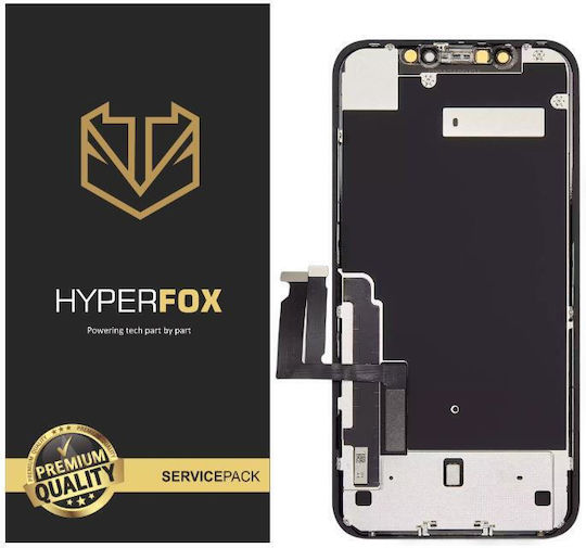 Apple iPhone Xr Hyperfox LCD Incell Touch Schwarz 1 Jahr Garantie