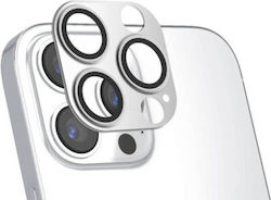 4smarts Styleglass Camera Apple Iphone 14 Pro 14 Pro Max 2pcs Set Metal Silver + Clear