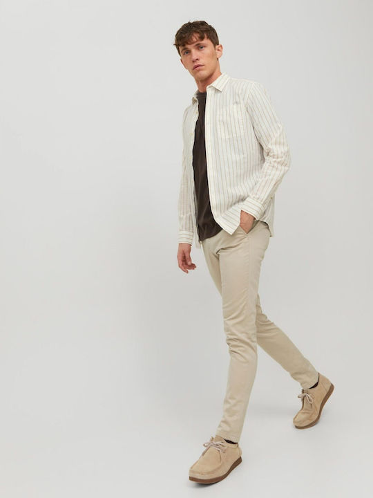 Jack & Jones Chino Trousers in Slim Fit Beige