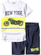 Kinder Sweatpants Set Weiß