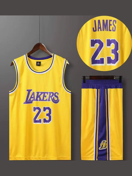 King Ανδρικο Σετ Μπάσκετ James Los Angeles Lakers