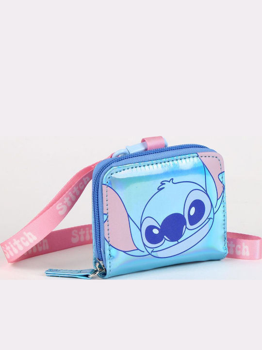 Cerda Stitch Παιδικό Πορτοφόλι Γαλάζιο
