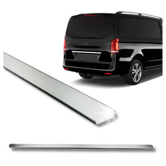 Stainless Steel Chrome Tailgate Trim Strip Mercedes Vito W447 From 2014