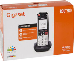 Gigaset Easy 500hx Телефон За Възрастни Черен