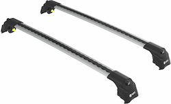 Turtle Dachträger Air2 Silber Für Kia Niro Ex Sg2 Geschlossene Dachreling Turtle Dachträger Air2 Silber Für Kia Niro Ex Sg2 Geschlossene Dachreling
