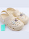 Women's Beige Clogs