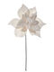 Iliadis Christmas Decorative Length 18cm Pick White