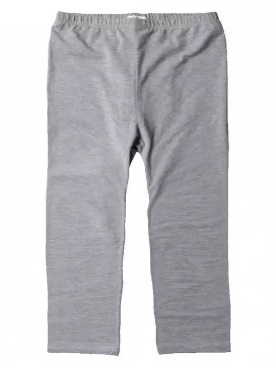 Kids Capri Leggings Gray