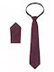 Set Kids' Tie Boys Handkerchief Carnaby Purple