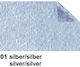 Ursus Rolle Ersatzblatt Aluminium 50x80cm Silber