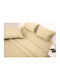 Anna Riska Bed Sheet King Size 280x275cm Beige