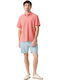 Polo Herrenbluse Koralle