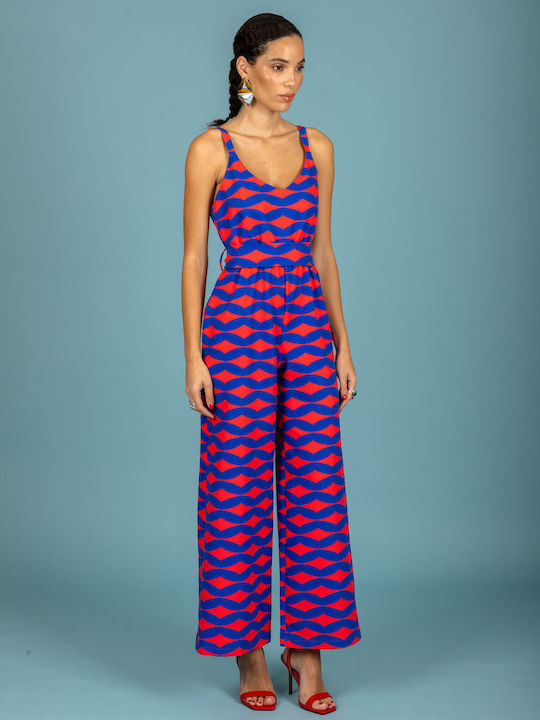 Women's One-piece Jumpsuit Blue