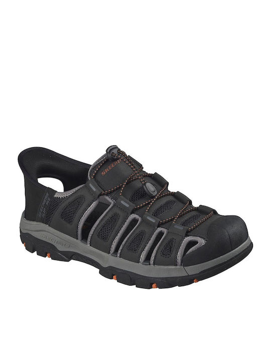 Tresmen Men's Sandals in Black Colour