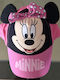 Disney Kids' Jockey Fabric Hat Minnie Pink