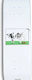 Sour Solution Skateboard Shortboard White