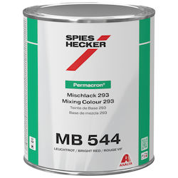 Mb 544 Helles Rotes Autolackmaterialien 1lt