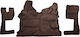 King Interior Front Car Mats 3 Pieces For Volvo FH4 2013 Black
