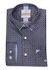 Short Sleeve Cotton Shirt Blue