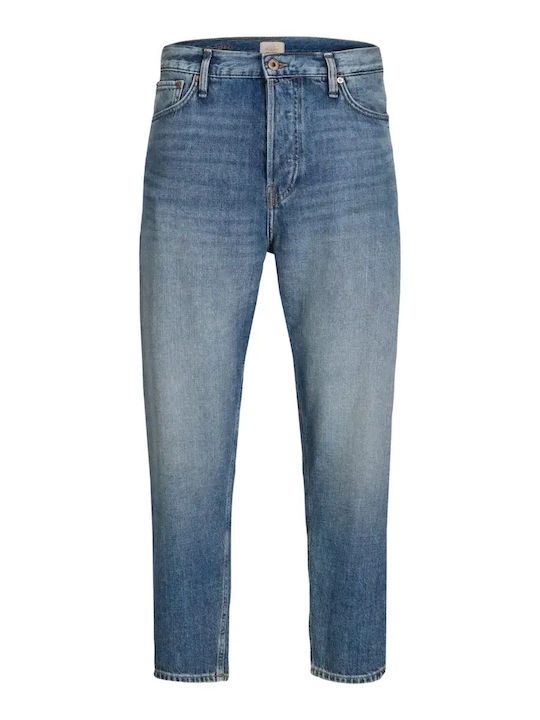 Frank Men's Cropped Jeans Blue Denim