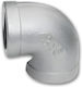 Eckstück 90° 1" Feminin Inox