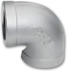 90 Degree Corner 3/4 Inch Female Female Inox
