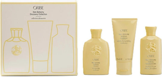 Oribe Alchemy Discovery Hair Care Set with Shampoo Conditioner and Serum 3 Pieces